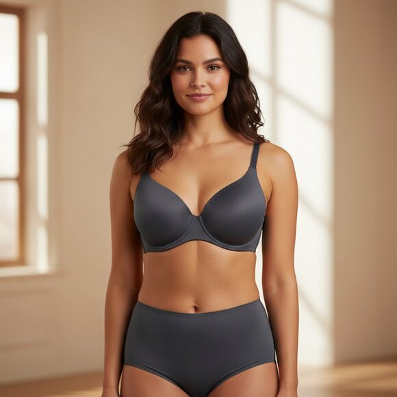 Skims Smoothing Intimates UNLINED MINIMIZER BRA NWT Black 36C - Picture 1 of 13